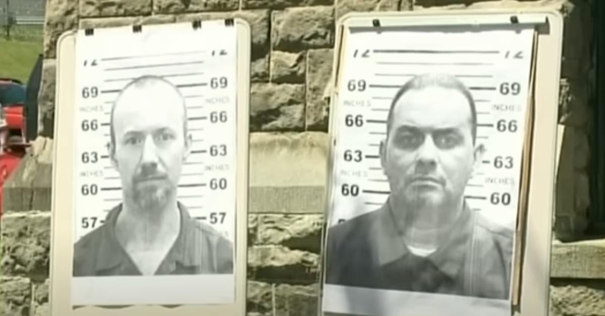 (L-R): David Sweat and Richard Matt mug shots