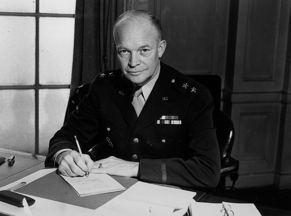 Major-General Dwight Eisenhower in 1942