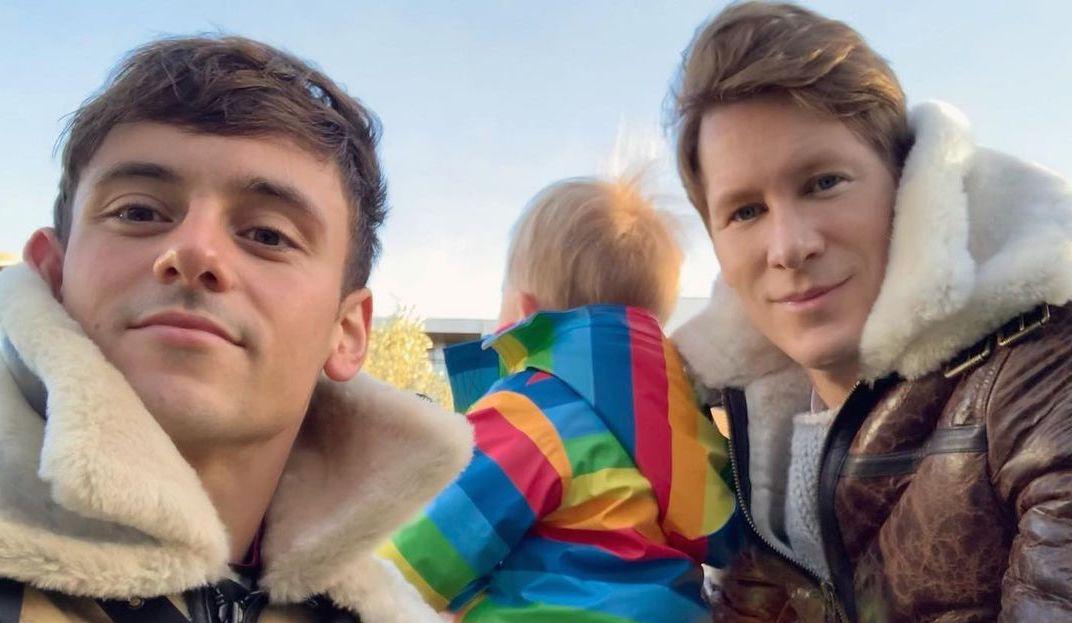 Tom Daley and Dustin Lance Black Interview: Surrogacy, Robbie Ray and the  best parenting advice they've ever received