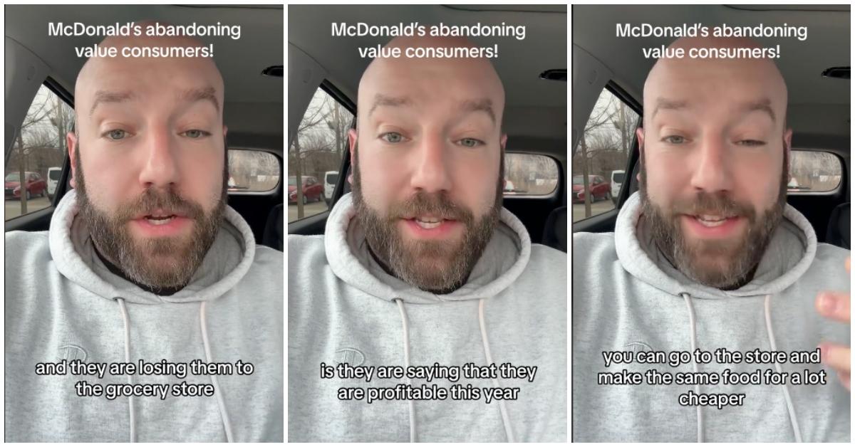 Chef Says McDonald's Is Losing Customers Due to High Prices