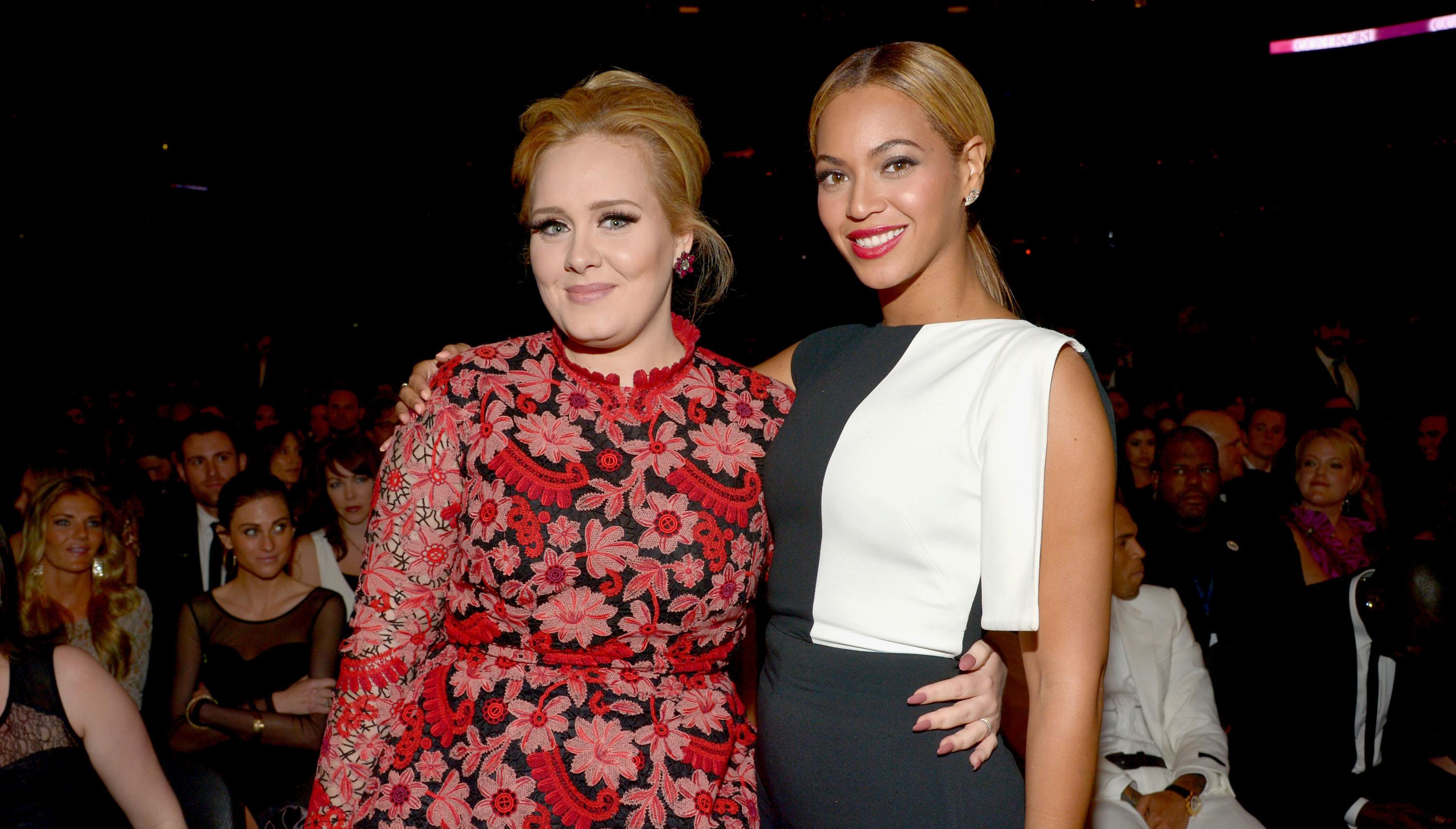 adele and beyonce