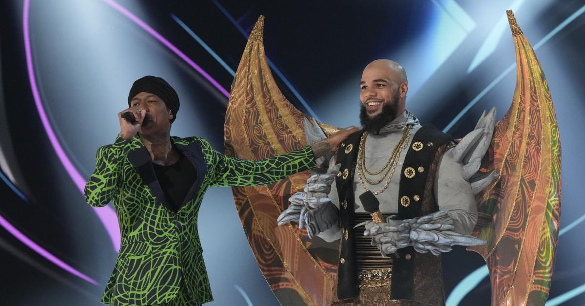 NFL star Keenan Allen unmasked as the Gargoyle on The Masked Singer