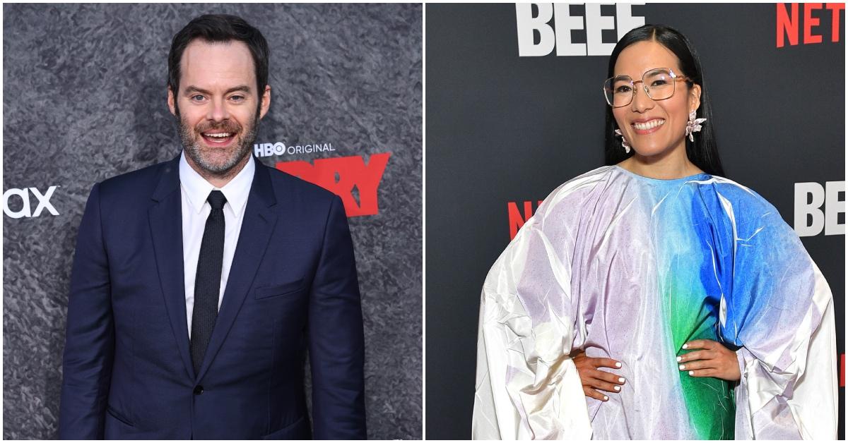 Bill Hader and Ali Wong 