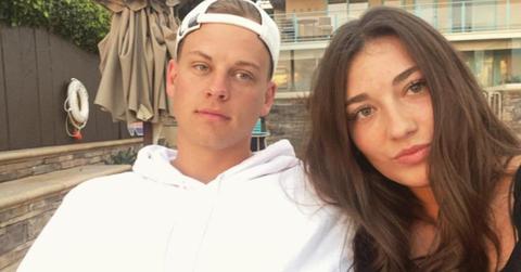 Joe Burrow and girlfriend Olivia Holzmacher