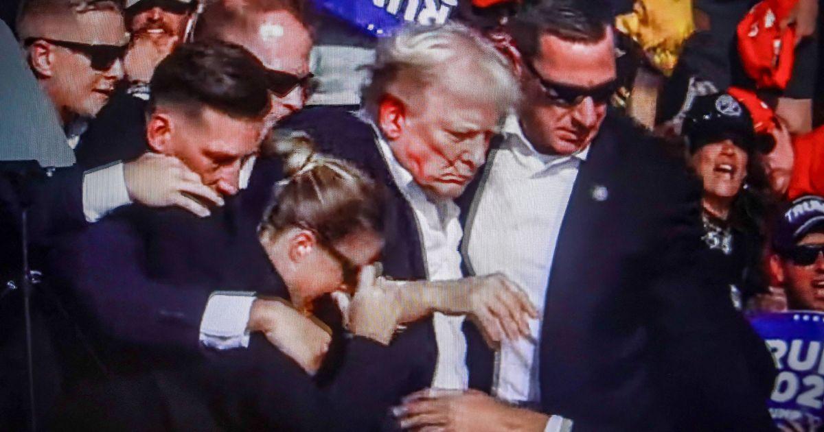 Trump's wounded right ear after attack in Butler, Pennsylvania