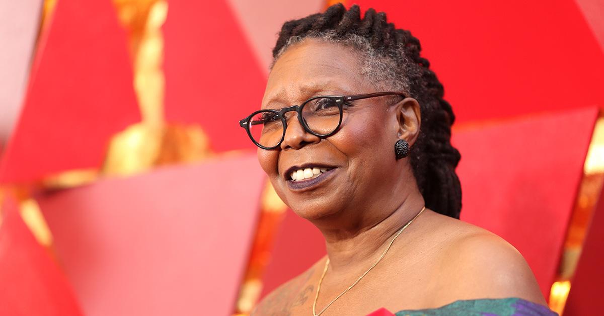 Whoopi Goldberg at the 90th Academy Awards. 