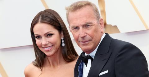 Kevin Costner and Christine Baumgartner
