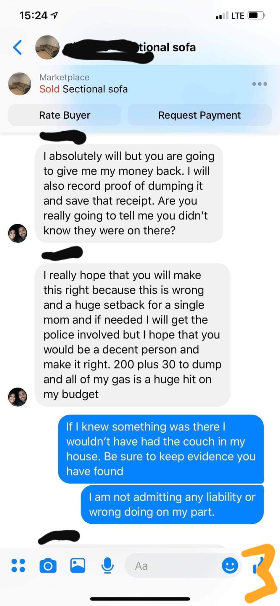 bedbug scammer