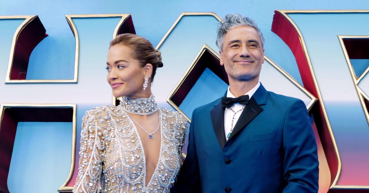 Rita Ora and Taika Waititi