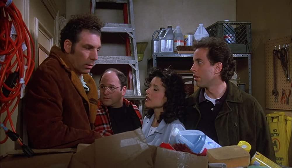 Janitor's closet in "The Pothole" 'Seinfeld'