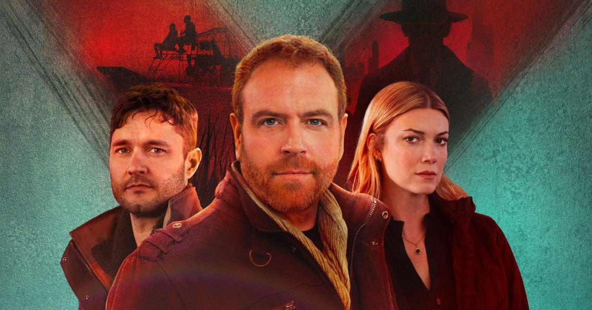 Phil Torres, Josh Gates, and Heather Amaro pose for 'Expedition X' Season 8 promo