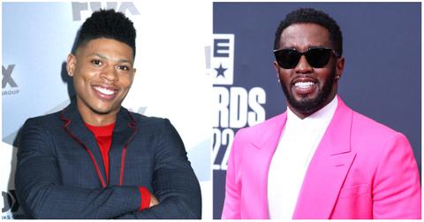 (l-r): Bryshere Gray and Diddy