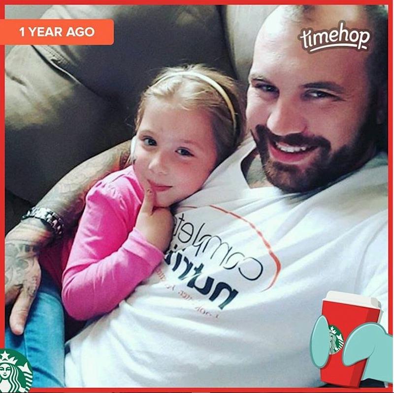 Adam and Aubree in 2015