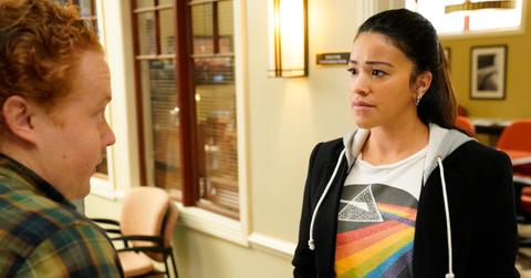 Gina Rodriguez as Nell Serrano in 'Not Dead Yet'