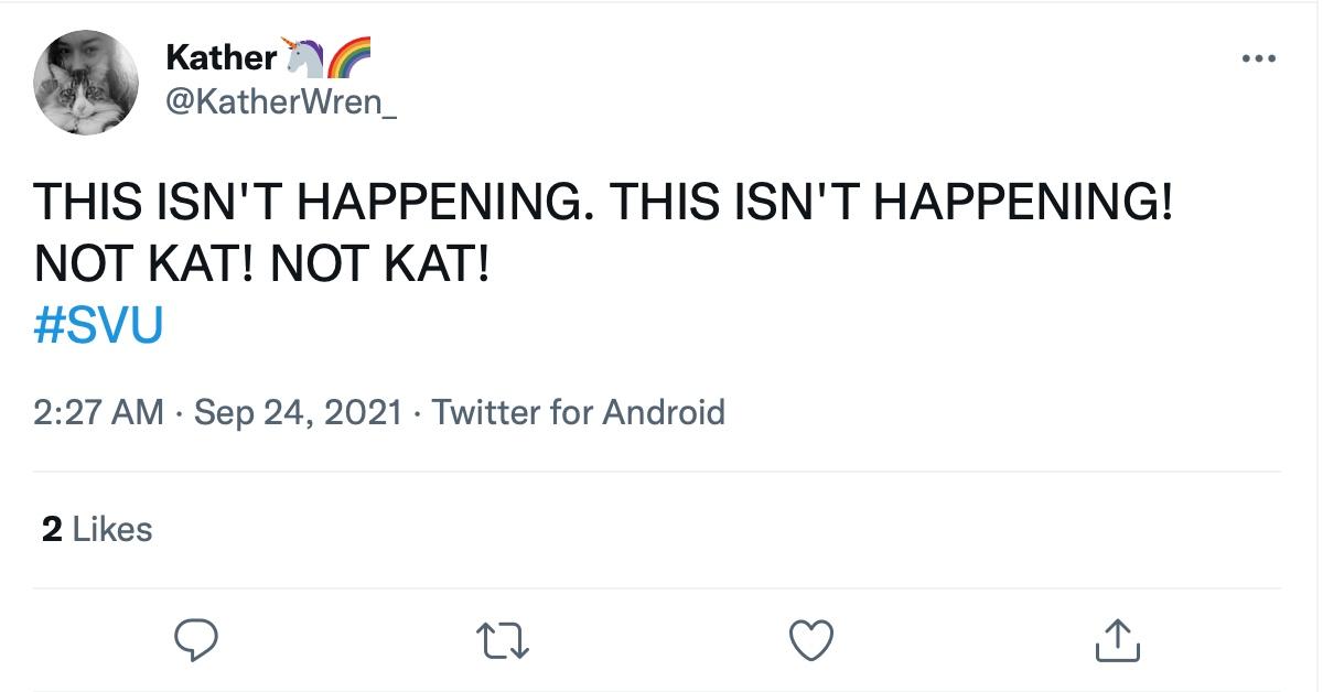 Tweet about Kat