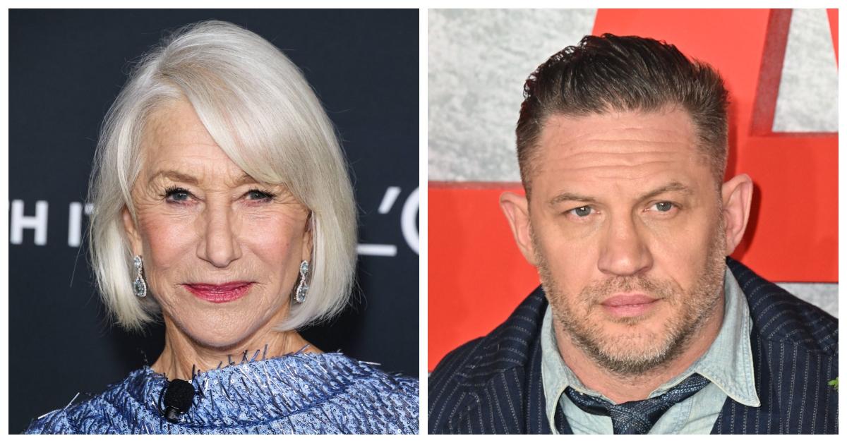 That Bizarre Helen Mirren and Tom Hardy Feud, Explained