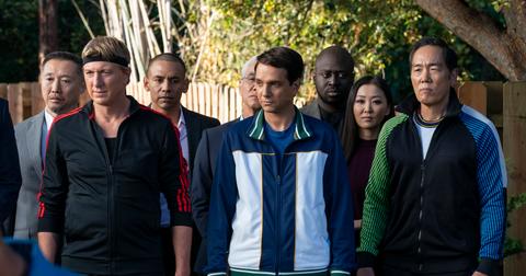 William Zabka, Ralph Macchio, and Yuji Okumoto in Season 5 of 'Cobra Kai.'