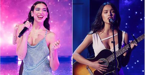Dua Lipa and Olivia Rodrigo