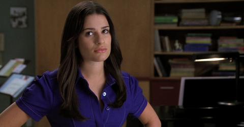 glee lea michele mean