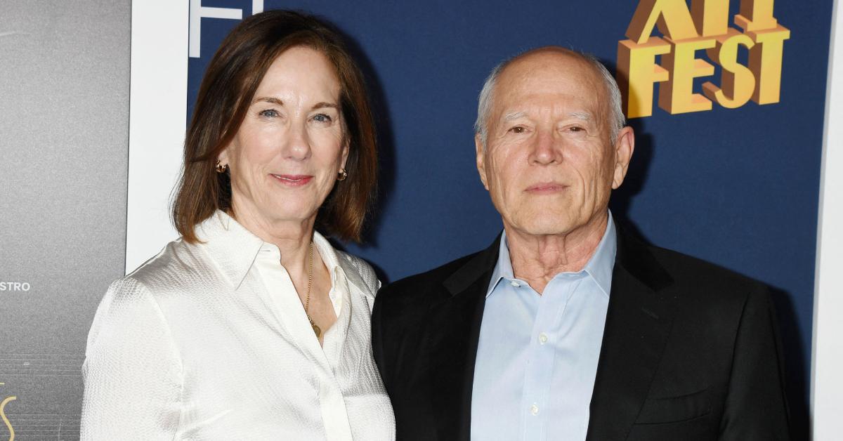 Kathleen Kennedy and her husband, film producer/director Frank Marshall.