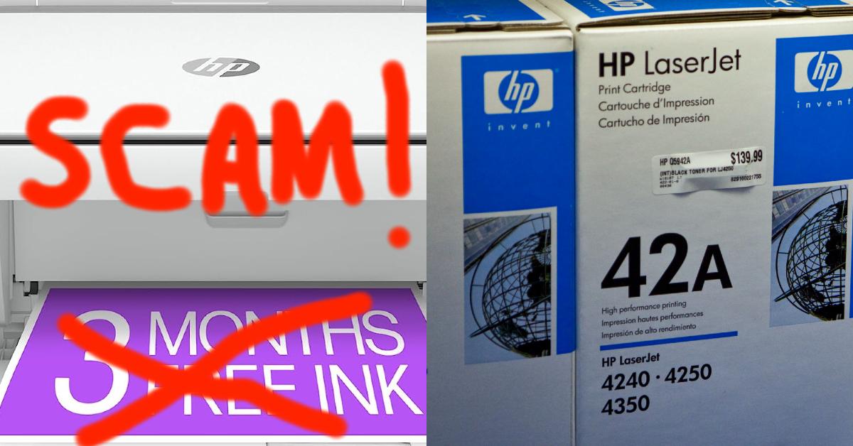 HP Threatens Printer Shutdown Due to “Non-original” Ink