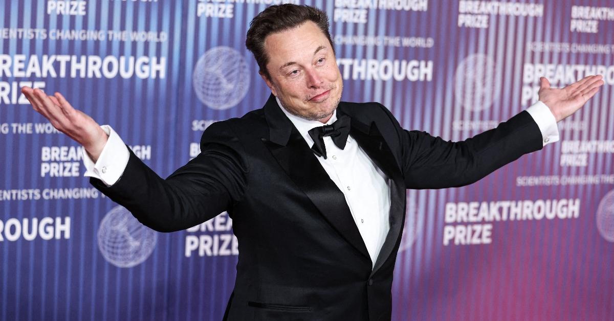 Elon Musk at the 10th Annual Breakthrough Prize Ceremony