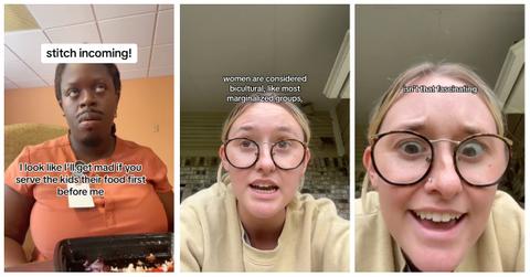 A woman explaining why women understand male culture