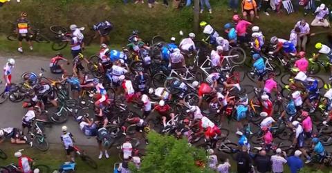 Tour de France 2021 crash