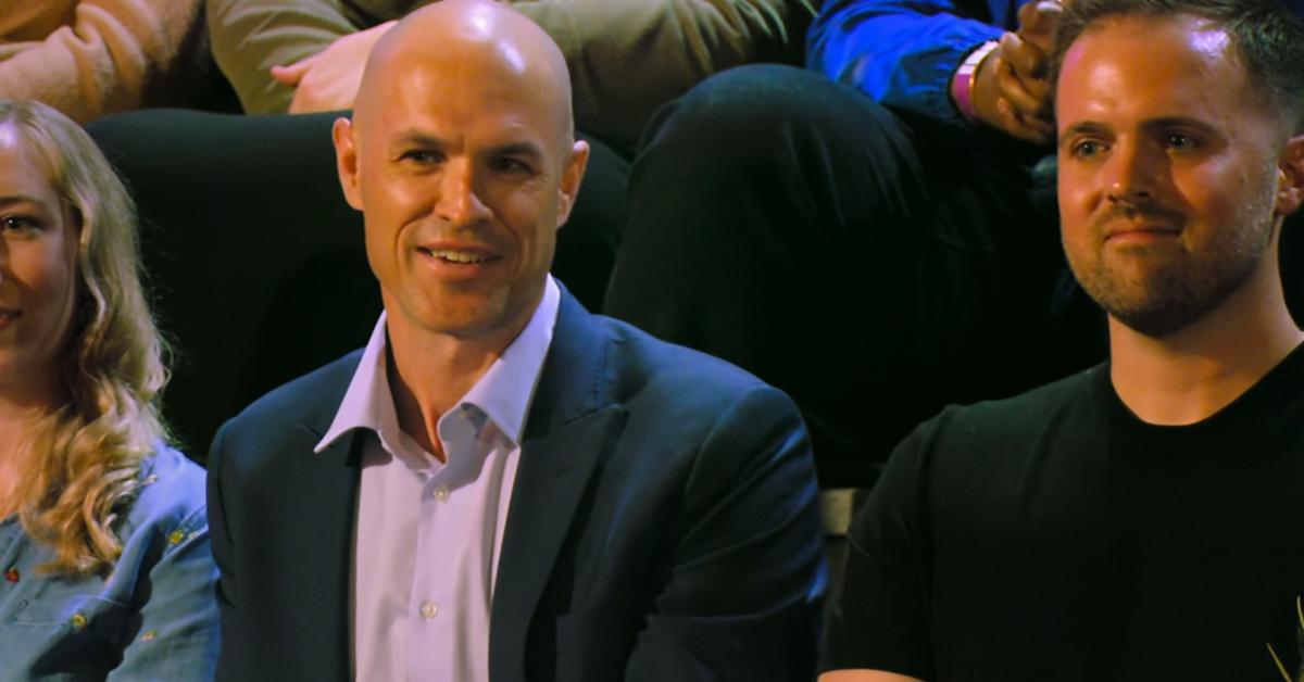 Paul in the audience during the Love Is Blind reunion.