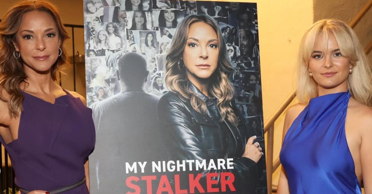 Eva LaRue (L) with her daughter, Kaya McKenna Callahan (R)