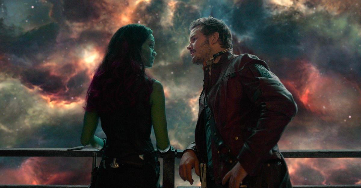 Gamora and Star-Lord in 2014's 'Guardians of the Galaxy'