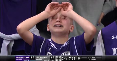Crying Northwestern Kid