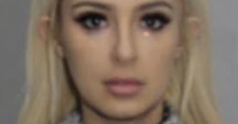 tana mongeau mugshot