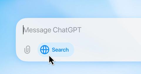 The ChatGPT messaging bar.