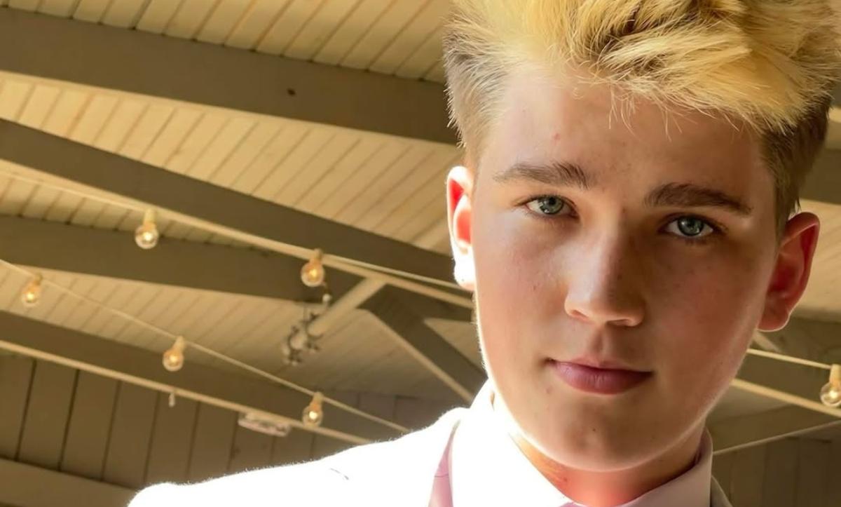 Greg Locke’s son, Evan Locke, when he was younger.