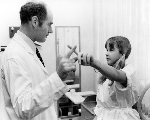 Linda Blair in 'The Exorcist'