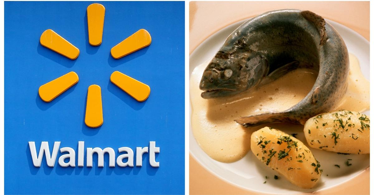 Walmart logo and fish