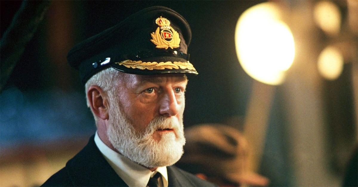 Bernard Hill in 'Titanic.' 