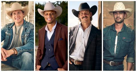 (L-R) Colton, Jay, John, and Matt from Season 3 of 'Farmer Wants a Wife.'