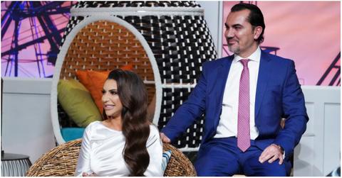 (L) Jennifer Aydin and (R) Bill Aydin at the 'RHONJ' Season 11 reunion