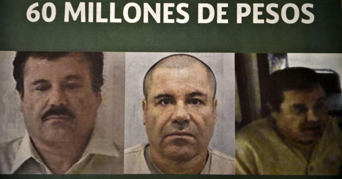 El Chapo "wanted" poster from 2015 in Mexico