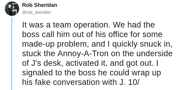 annoyatron tweet