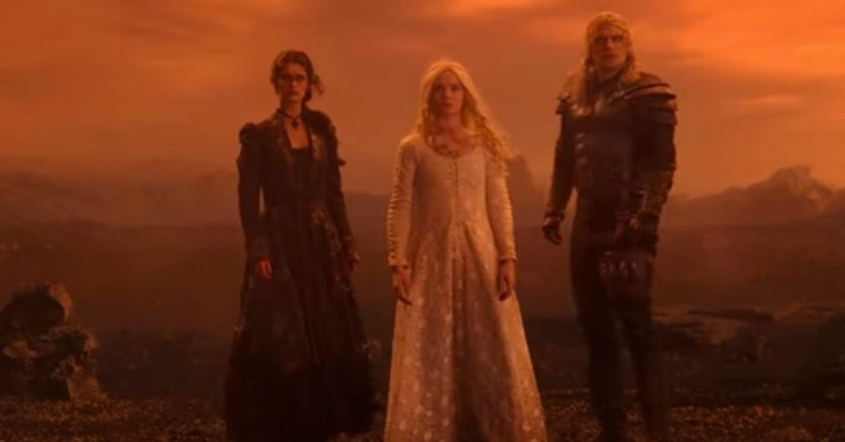 Yennefer, Ciri and Geralt 