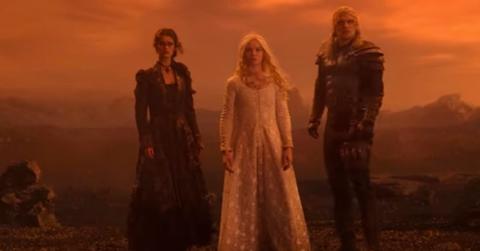 Yennefer, Ciri and Geralt