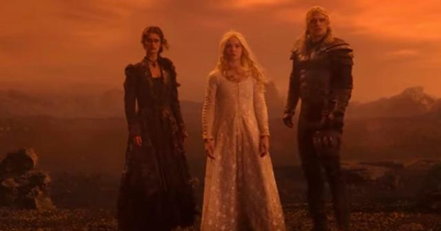 Yennefer, Ciri and Geralt