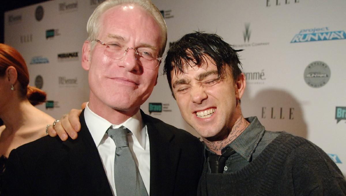 Jeffrey with former 'Project Runway' host Tim Gunn