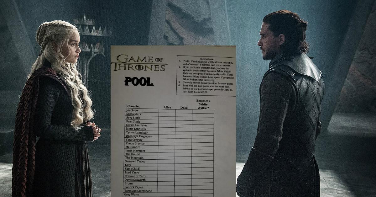 Boss Creates "Game of Thrones" Deadpool so Employees Can Bet on Who ...