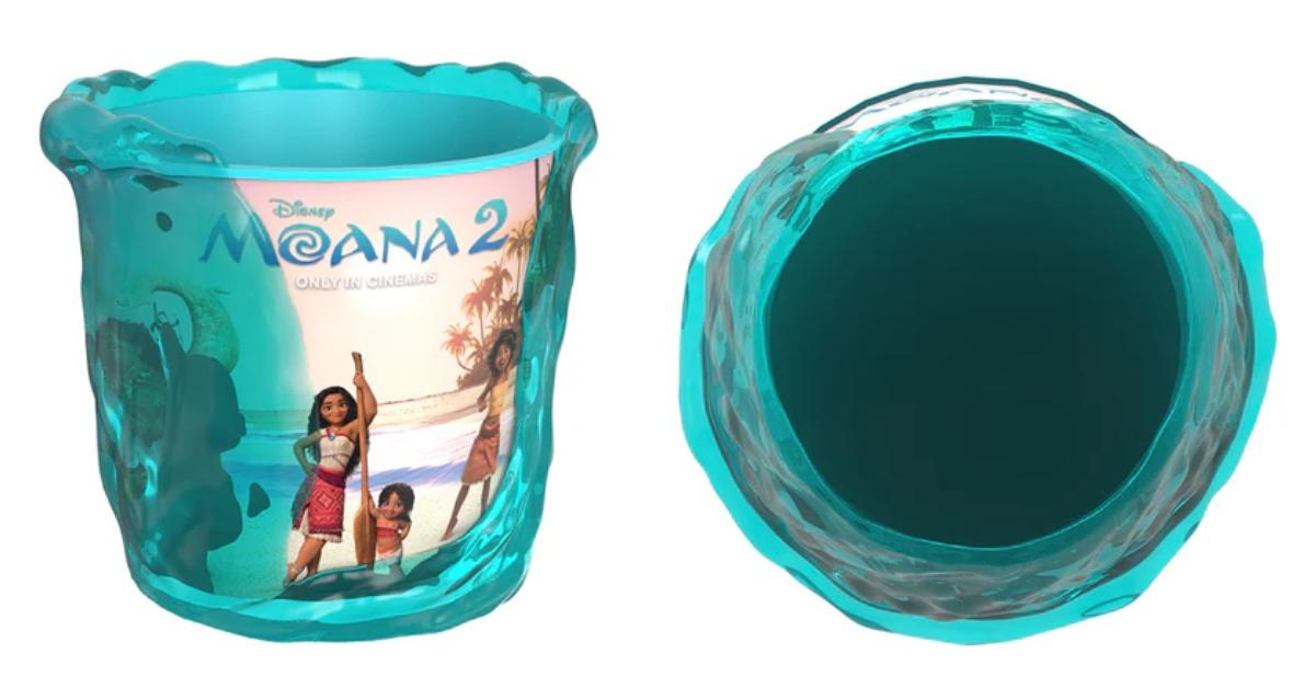 The limited-edition 'Moana 2' Peek-a-Boo Popcorn Bucket.