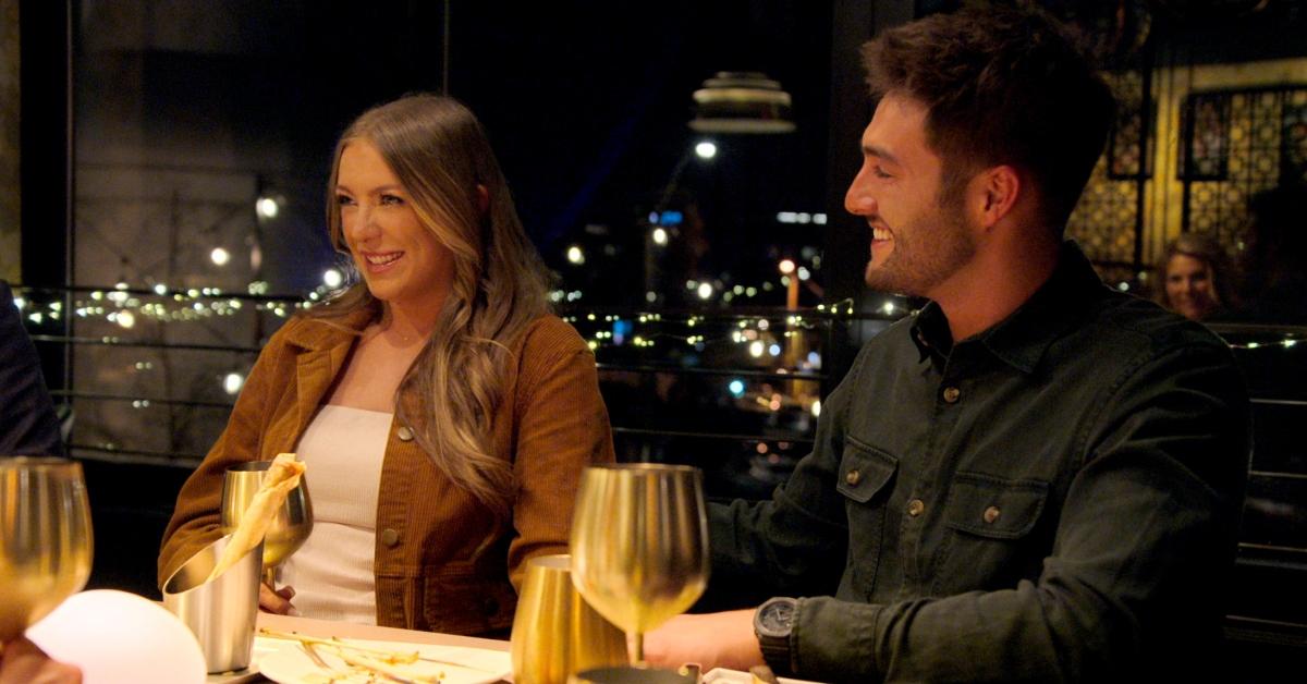 (l-r): Madison and Joe on 'Love Is Blind' Season 9