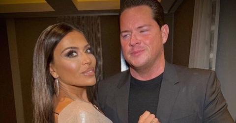Dolores Catania and Paulie Connell from 'The Real Housewives of New Jersey' pose for an Instagram photo